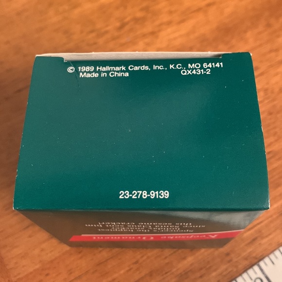 Hallmark KEEPSAKE Ornament SPENCER SPARROW, ESQ. 1989 Christmas - Picture 4 of 8